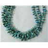 Image 2 : Native American Navajo 3 Strand Turquoise Necklace