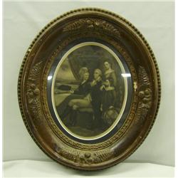 Antique Photographic Print ''Washington Family''