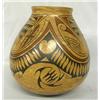 Image 2 : Mata Ortiz Polychrome Marble Pot by Tito Enrequez