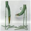 Image 2 : 2 1950s Metal Bird Candle Holders by Bushini