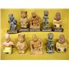 Image 1 : 10 Pre-Columbian Replica Clay Figures for Schering