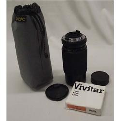 Vivitar CPC Zoom Lens and Filter 80-200 mm