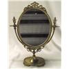 Image 1 : Italian Mirror with Brass Frame on Tilt Stand