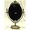 Image 2 : Italian Mirror with Brass Frame on Tilt Stand