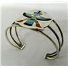 Image 1 : Native American Zuni Inlay Bracelet by H M Coonsis