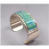 Image 2 : Native American Zuni Opal Bracelet by Emery Lalacito