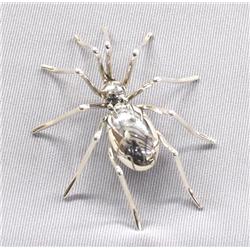 Native American Navajo Spider Pin by E. Spencer