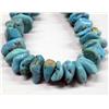 Image 2 : Native American Navajo Turquoise Nugget Necklace