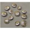 Image 1 : 12 Native American Navajo Silver Buttons