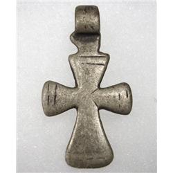 Antique Hand Forged Cross Pendant