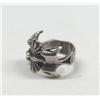 Image 2 : Native American Navajo Sandcast Silver Ring