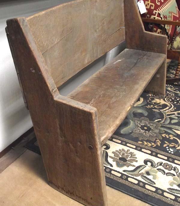 Primitive Mesquite Wood Church Pew Bench Must Pick Up