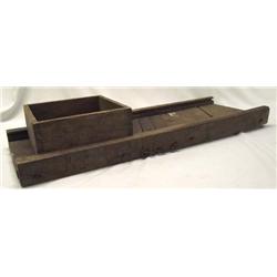 Antique Wood Cabbage Slicer