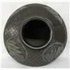 Image 2 : Mata Ortiz Black on Black Fish Pot by Lucie Sote