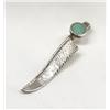 Image 1 : Native American Navajo Feather Pendant by Begay