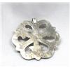 Image 2 : Native American Navajo Sandcast Floral Pendant