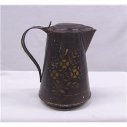 Antique Tin Syrup Pitcher