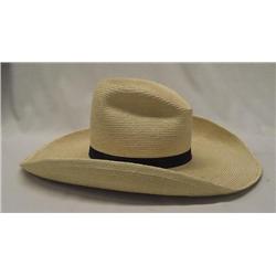 Sunbody Palm Leaf Western Hat Size 7 3/8