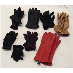 8 Pr Ladies Riding Gloves