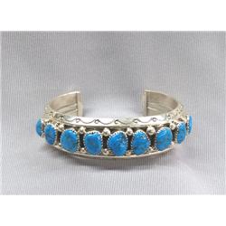 Native American Navajo Turquoise Bracelet