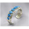 Image 2 : Native American Navajo Turquoise Bracelet