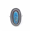 Image 2 : Native American Navajo Sterling Turquoise Ring