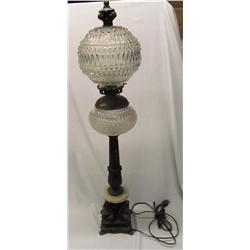 Antique Crystal Lamp