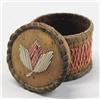 Image 2 : Native American Iroquois Birchbark & Quill Box