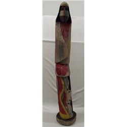 Large Vintage Native American Wood Kachina