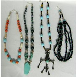 4 Bead Necklaces