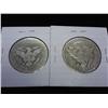 Image 2 : 1907-D & 07-O BARBER HALF DOLLARS
