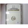 Image 1 : 1964 SILVER ROOSEVELT DIME NGC MS65 FT