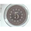 Image 2 : 1872 SHIELD NICKEL