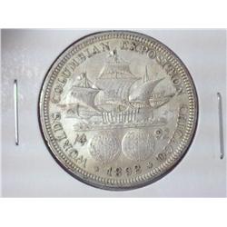 1892 COLUMBIAN EXPOSITION HALF DOLLAR (UNC)