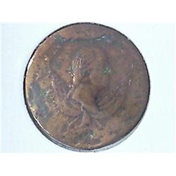 CIVIL WAR TOKEN "THE EXCHANGE" WITH CUD