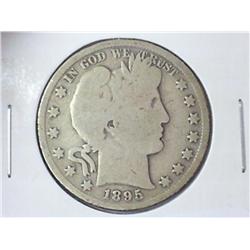1895 BARBER HALF DOLLAR