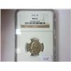 Image 1 : 1975 JEFFERSON NICKEL NGC MS65