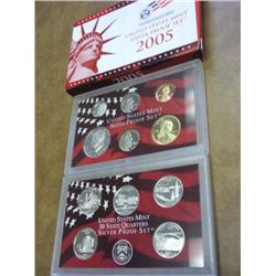 2005 US SILVER PROOF SET (WITH BOX)
