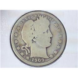 1909 BARBER QUARTER