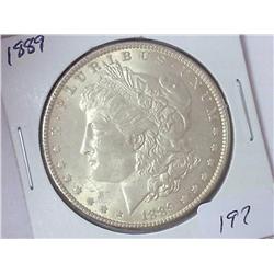1889 MORGAN SILVER DOLLAR (UNC)