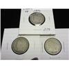 Image 1 : 1899, 05 & 10 LIBERTY "V" NICKEL ALL (VERY GOOD)