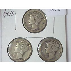 1928-P/D/S MERCURY DIMES