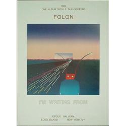 Jean-Michel Folon I'M WRITING FROM Gallery Art