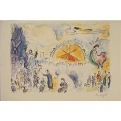 Marc Chagall: Four Seasons Art Print Ed. 2000