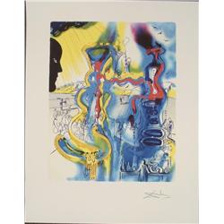 Salvador Dali : The Chemist Surrealistic Art Print