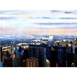 Daniel Morper METROPOLIS Signed LE Art Print Etching