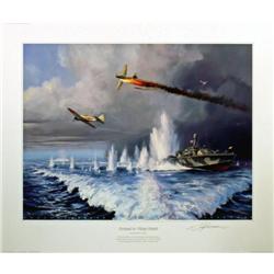 Aviation Art Ordeal in Vitiaz Strait Fellows PT Boats
