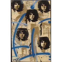 Bobby Hill Original Signed Painting Jim Morrison