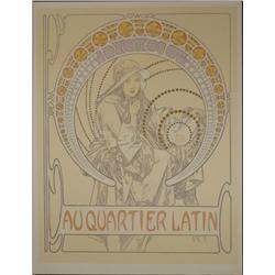 Alphonse Mucha : Noel Art Nourveau Print