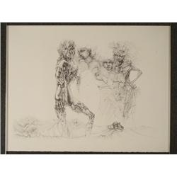 Hans Bellmer Surrealistic Art Print Erotic Nude Woman
